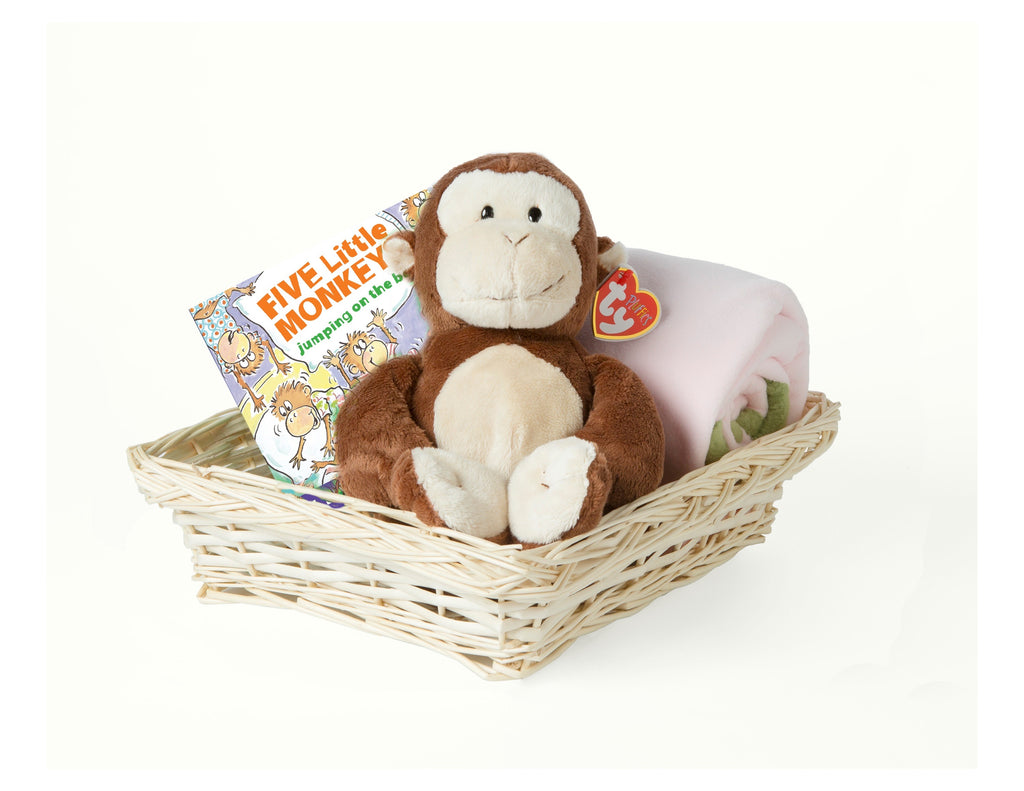 Monkey Gift Set - Pink