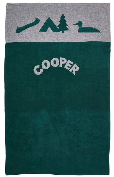 Personalized True North Camp Blanket
